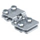274 8-10 5317428 OBO BETTERMANN Folding clamp , 8/10mm, Hot-dip galvanised, DIN EN ISO 1461, Steel, St