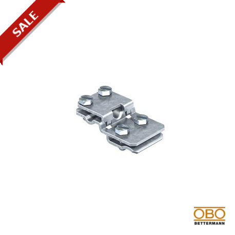 274 8-10 5317428 OBO BETTERMANN Piastre di serraggio, 8 / 10mm, zincatura a caldo, DIN EN ISO 1461 Acciaio St