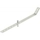 301 V-VA 5350905 OBO BETTERMANN Bride pour les gouttières, tuyaux réglable 60-130 mm, 420 mm, en acier inoxy..