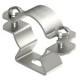 isCon H 26 VA 5408064 OBO BETTERMANN Dispositif de fixation pour le câble ISCON gris, ø 26 mm, en acier inox..