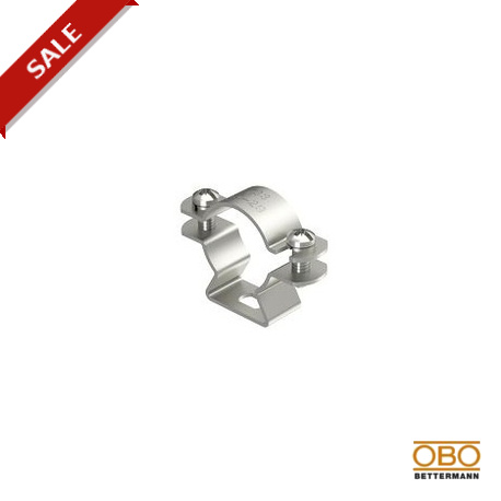 isCon H 26 VA 5408064 OBO BETTERMANN dispositivo di fissaggio per ISCON cavo grigio, ø 26 mm, in acciaio ino..