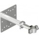 isFang TW200 5408954 OBO BETTERMANN isFang support for wall mounting, 200-300mm, Stainless steel, grade 304,..