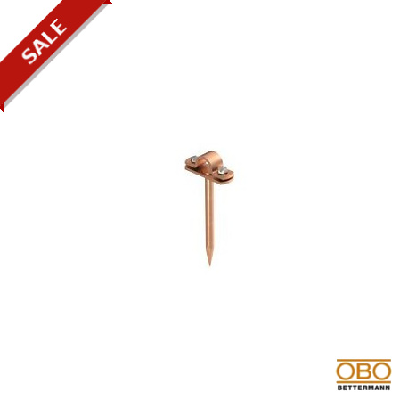 112 DIN-CU-100 5410304 OBO BETTERMANN Soporte para barra, 16mm, Cobre, Cu