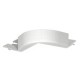 TW BR-I 6023081 OBO BETTERMANN Cantonera, angle intérieur, gris clair, RAL 7035, le chlorure de polyvinyle, ..