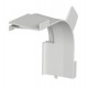 TW BR-F 6023089 OBO BETTERMANN Cantonera para ângulo plano, cinza claro, RAL 7035, cloreto de polivinilo, PVC