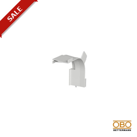 TW BR-F 6023089 OBO BETTERMANN Cantonera pour angle plan, gris clair, RAL 7035, le chlorure de polyvinyle, P..