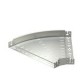 RBM 45 650VA4301 6041090 OBO BETTERMANN A 45 ° con connettore rapido, 60x500, in acciaio inox, grado 304, VA..