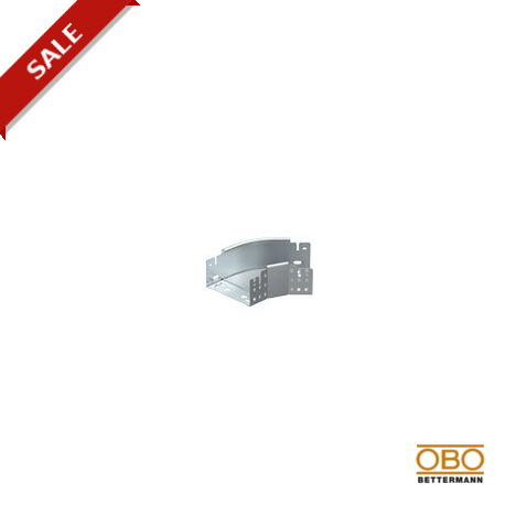 RBM 45 815 FS 6041411 OBO BETTERMANN Curva de 45°, con conexión rápida, 85x150, galvanizado en banda, DIN EN..