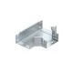 RTM 815 FS 6041661 OBO BETTERMANN pedaço T-filial com conexão rápida, 85x150, banda galvanizado, DIN EN 1014..