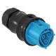 SVLB RST20i3 BL 6069787 OBO BETTERMANN Plug connector for cable socket section, blue, L 82, Light blue, 5012..