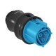 GABI RST20i3 BL 6069795 OBO BETTERMANN Device connection M20 interior socket section, blue, L 68, Light blue..