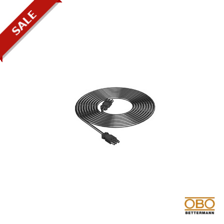 VL-3Q1.5 1 SW 6108100 OBO BETTERMANN Cavo, sezione 3x1,5 mm², L1000mm, nero,