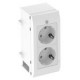 WGM-K1W RW 6109919 OBO BETTERMANN Kit Modalnet, modulo di estensione, 1-mec., 63x130x64mm, bianco puro, 9010..