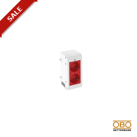 WGM-K1R RW 6109920 OBO BETTERMANN Kit Modalnet, module d'extension, 1-mec., 63x130x64mm, blanc pur, 9010, Po..