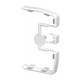 GEK-KS45 6116150 OBO BETTERMANN Embellecedor de unión, blanco puro, 9010, Cloruro de polivinilo, PVC