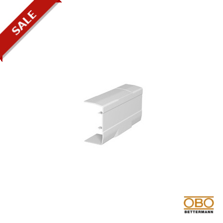 GEK-KTF53100 6116180 OBO BETTERMANN Derivación en T, descendente, 53x100x220, blanco puro, 9010, Cloruro de ..