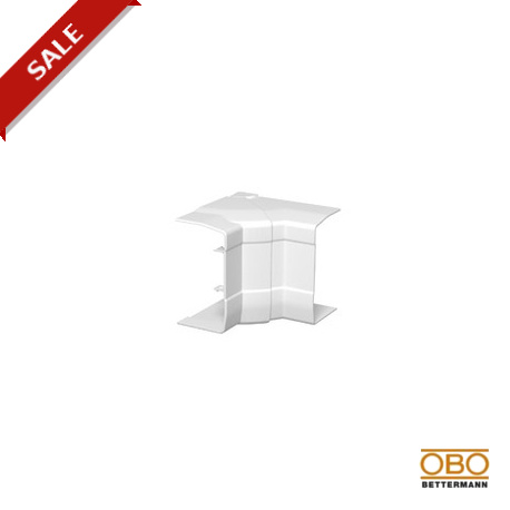 GEK-KI53100 6116205 OBO BETTERMANN angolo interno, variabile, 53x100mm, bianco puro, 9010, Cloruro di polivi..