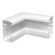 GEK-KIS53100 6116213 OBO BETTERMANN Ángulo interior, no variable, 53x100mm, blanco puro, 9010, Cloruro de po..