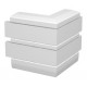 GEK-KAS53160 6116294 OBO BETTERMANN External corner rigid form, 53x160mm, Pure white, 9010, Polyvinylchlorid..