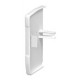 GEK-KEL53100 6116302 OBO BETTERMANN calotta di chiusura, a sinistra, 53x100mm, bianco puro, 9010, Cloruro di..