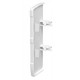 GEK-KEL53160 6116329 OBO BETTERMANN Endstück links, 53x160mm, reines Weiß, 9010, Polyvinylchlorid, PVC