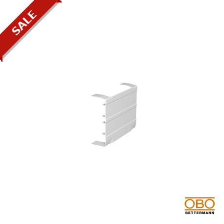 GEK-KK53160 6116498 OBO BETTERMANN Cruce, 53x160x220, blanco puro, 9010, Cloruro de polivinilo, PVC