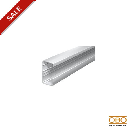 GEK-A53100EL 6116515 OBO BETTERMANN Canal de montaje de aparatos, Rapid 45, 53x100x2000, aluminio, anodizado..