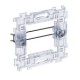 TG-UP80M1S 6119936 OBO BETTERMANN Módulo Adaptador, Modul 45 80 / single, 74x74, transparente,