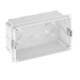 UG-UPM2 6119941 OBO BETTERMANN Scatola da incasso p.mec., Modul 45 doppio, 129x77, naturale,