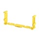 LD C220100 6149073 OBO BETTERMANN 220100 União, para a perfuração do canal, 220x100, amarelo, óxido de polif..