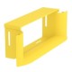 LD 220TDO 6149324 OBO BETTERMANN T piece horizontal with cover, 220x100, Yellow, Polyphenylene oxide, PPO