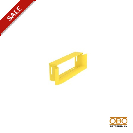 LD 300TDO 6149336 OBO BETTERMANN T peça horizontal com tampa, 300x100, amarelo, óxido de polifenileno, PPO