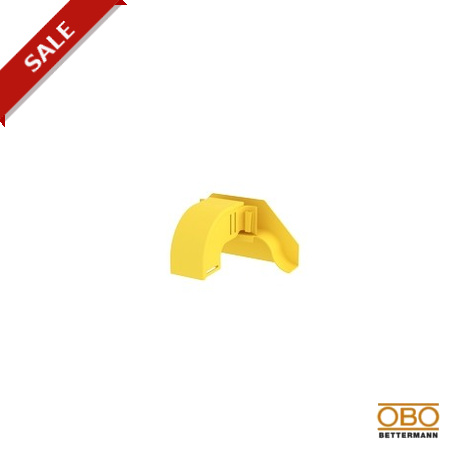 LD DO50050C 6149502 OBO BETTERMANN Side exit set with cover, 50x50, Yellow, Polyphenylene oxide, PPO