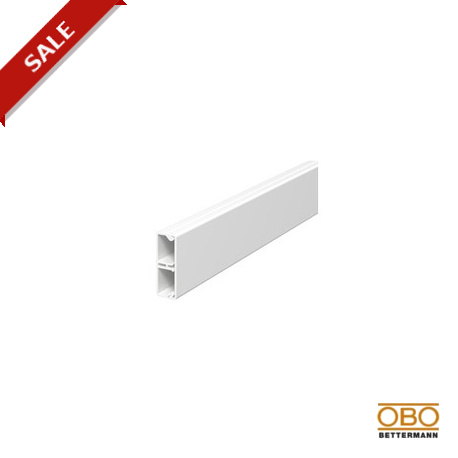 WDK-N10030RW 6150454 OBO BETTERMANN parete del canale e soffitto, c / perfor separ./base setto., 10x30x2000,..