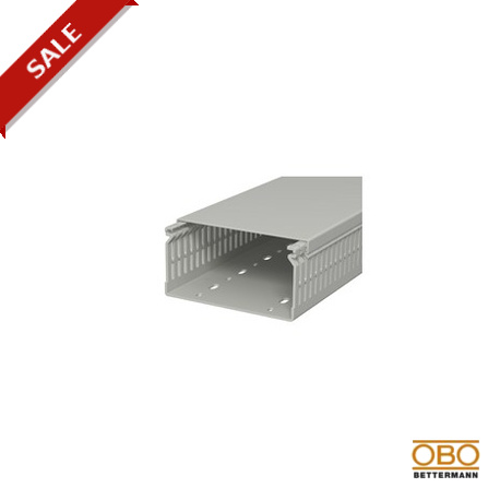 LK4 N 60120 6178213 OBO BETTERMANN Canal Box, 60x120x2000, pedra cinza, 7030, cloreto de polivinilo, PVC
