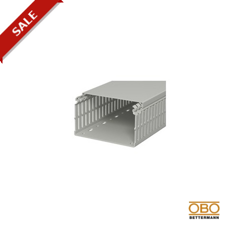 LKV N 75125 6178430 OBO BETTERMANN Canal Box, 75x125x2000, pedra cinza, 7030, cloreto de polivinilo, PVC