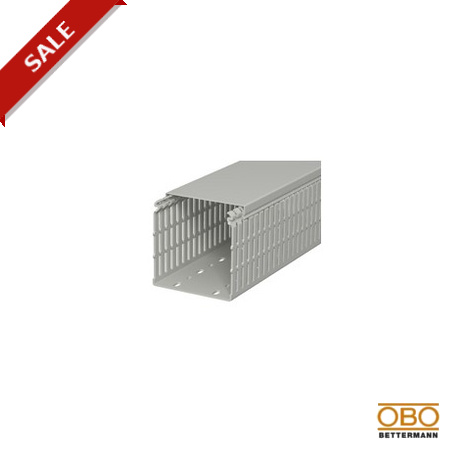 LKV N 100100 6178441 OBO BETTERMANN Geschlitzt Kabelkanalsystem, 100x100x2000, steingrau, 7030, Polyvinylchl..