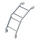 LGBV 430 NS FS 6205046 OBO BETTERMANN curva vertical, articulada por escada cabo, 45x300, Strip-galvanizado ..