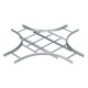 LK 430 NS FT 6206131 OBO BETTERMANN Cruce, p / band.esc. com NS degrau, 45x300, galvanizado por imersão a qu..