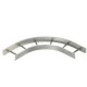 WLB 90 113VA4571 6312552 OBO BETTERMANN 90 ° curva della ampio tratto scalinata di cavo 110, 110x300, in acc..
