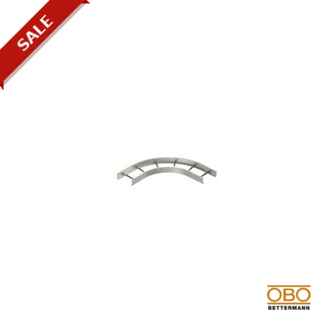 WLB 90 113VA4571 6312552 OBO BETTERMANN 90 ° courbe de la vaste étendue escalier du câble 110, 110x300, acie..