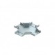 RKM 310 FS 7027241 OBO BETTERMANN Cruce, con attacco rapido, 35x100, banda zincato, DIN EN 10147, Acciaio, St