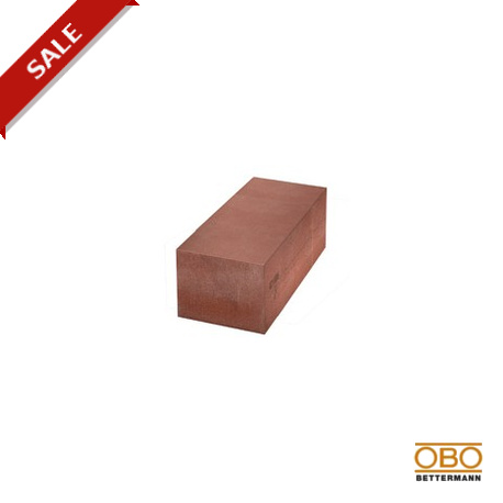 FBA-B120 7202508 OBO BETTERMANN bloc de mousse, 250x120x80 mousse brune élasticité permanente, la porosité f..