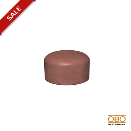 FBA-S134 7202567 OBO BETTERMANN Cap Ø134mm rouge matériau de mousse élastique de porosité fermée