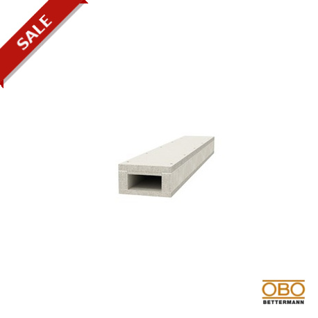 BSK 090511 7215154 OBO BETTERMANN Fuoco condotto protezione I90 / E30, 50x110mm, grigio, calcestruzzo legger..