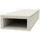 BSK 091026 7215166 OBO BETTERMANN Brandschutzkanal I90 / E30, 105x260mm, Grau, Glasfaserleichtbeton