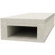 BSK 121026 7215234 OBO BETTERMANN canal Fireproof I120 / E90, 105x260mm, gris, fibre de verre en béton léger