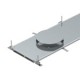 OKA-W4004030DR9 7424760 OBO BETTERMANN canale di livello del pavimento per conj. portam. GESR9, 2400x400x40,..