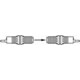 AFB85D018 PANASONIC Communication cable FP0R/FP-X/FPG COM port (open wires) ) - PC/FPWEB2/GT707 (SUB-D9 fema..