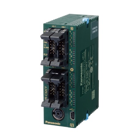 AFP0RC32CP-T AFP0RC32CP PANASONIC FP0R CPU. 16 ED / 16 SD PNP, terminal a conector cable plano, puerto adici..